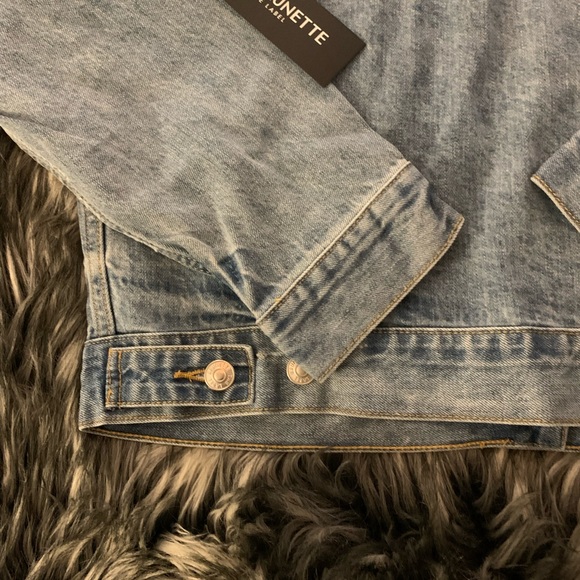 Brunette the Label Lindsay Denim Jacket. - Picture 6 of 12